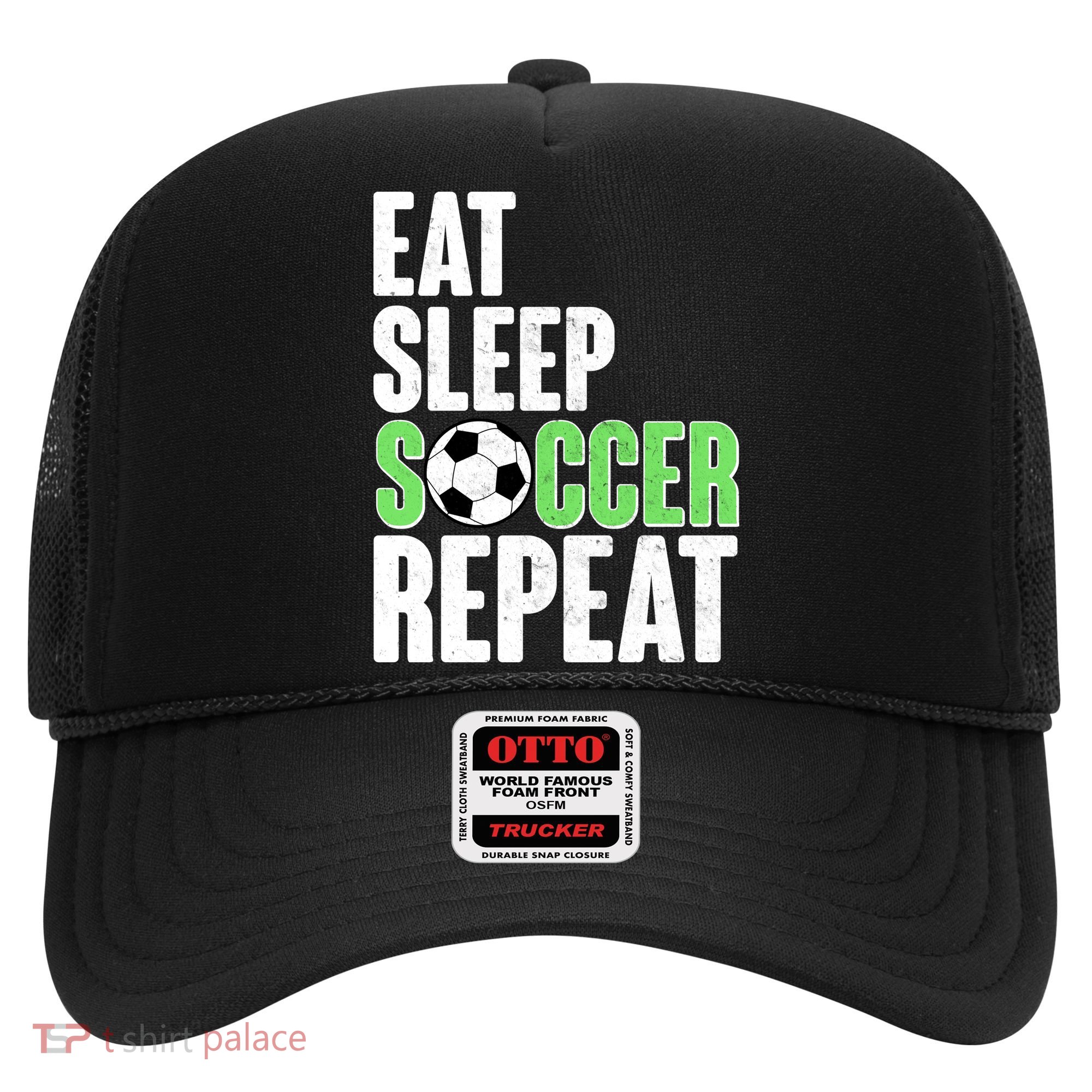 Eat Sleep Soccer Repeat Hat