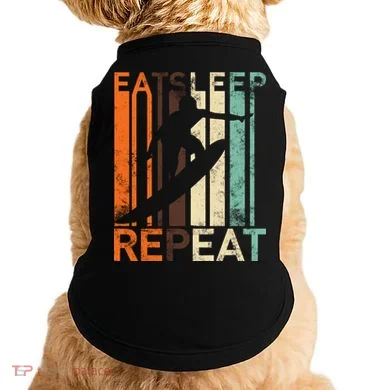 Eat Sleep Surf Repeat  Doggie Tank