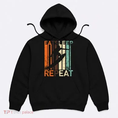 Eat Sleep Surf Repeat Hoodie