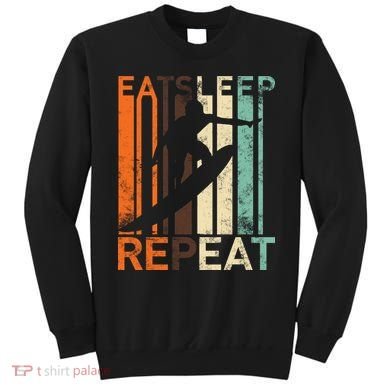 Eat Sleep Surf Repeat  Sweatshirt