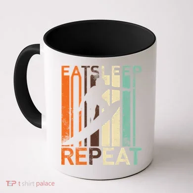 Eat Sleep Surf Repeat  Coffee Mug