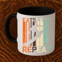 Eat Sleep Surf Repeat  Coffee Mug thumb 2