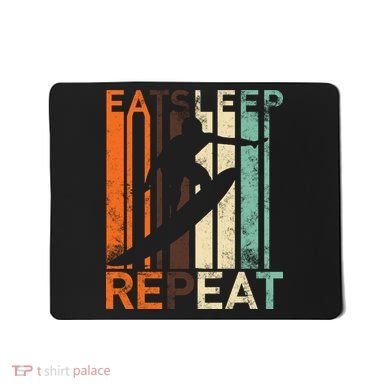 Eat Sleep Surf Repeat  Mousepad