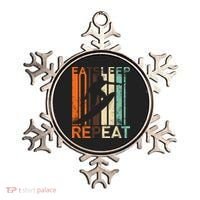 Eat Sleep Surf Repeat  Ornament thumb 0