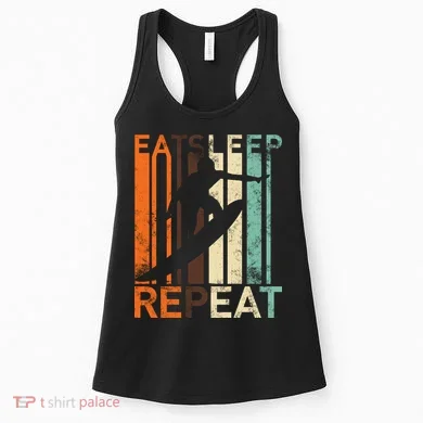 Eat Sleep Surf Repeat Women's Tank Top