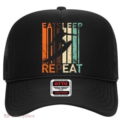 Eat Sleep Surf Repeat  Hat