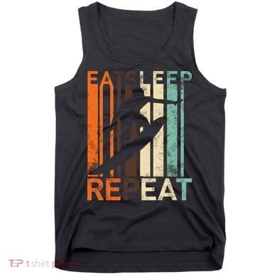 Eat Sleep Surf Repeat  Tank Top