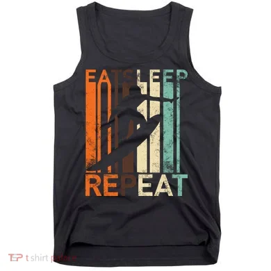 Eat Sleep Surf Repeat  Tank Top