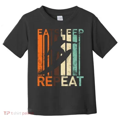 Eat Sleep Surf Repeat Toddler T-Shirt