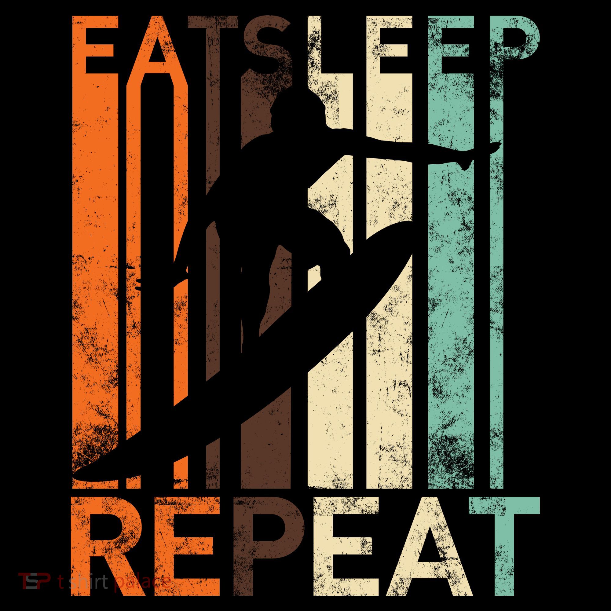 Eat Sleep Surf Repeat  Visor