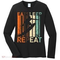 Eat Sleep Surf Repeat  Women's Long Sleeve Shirt thumb 0