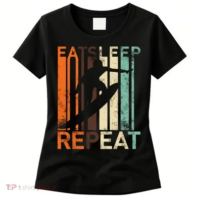Eat Sleep Surf Repeat Women's T-Shirt