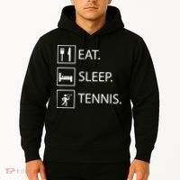 Eat Sleep Tennis Hoodie thumb 2