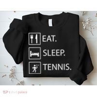 Eat Sleep Tennis Sweatshirt thumb 2