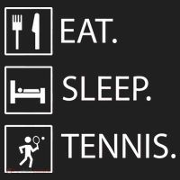 Eat Sleep Tennis Beanie thumb 2