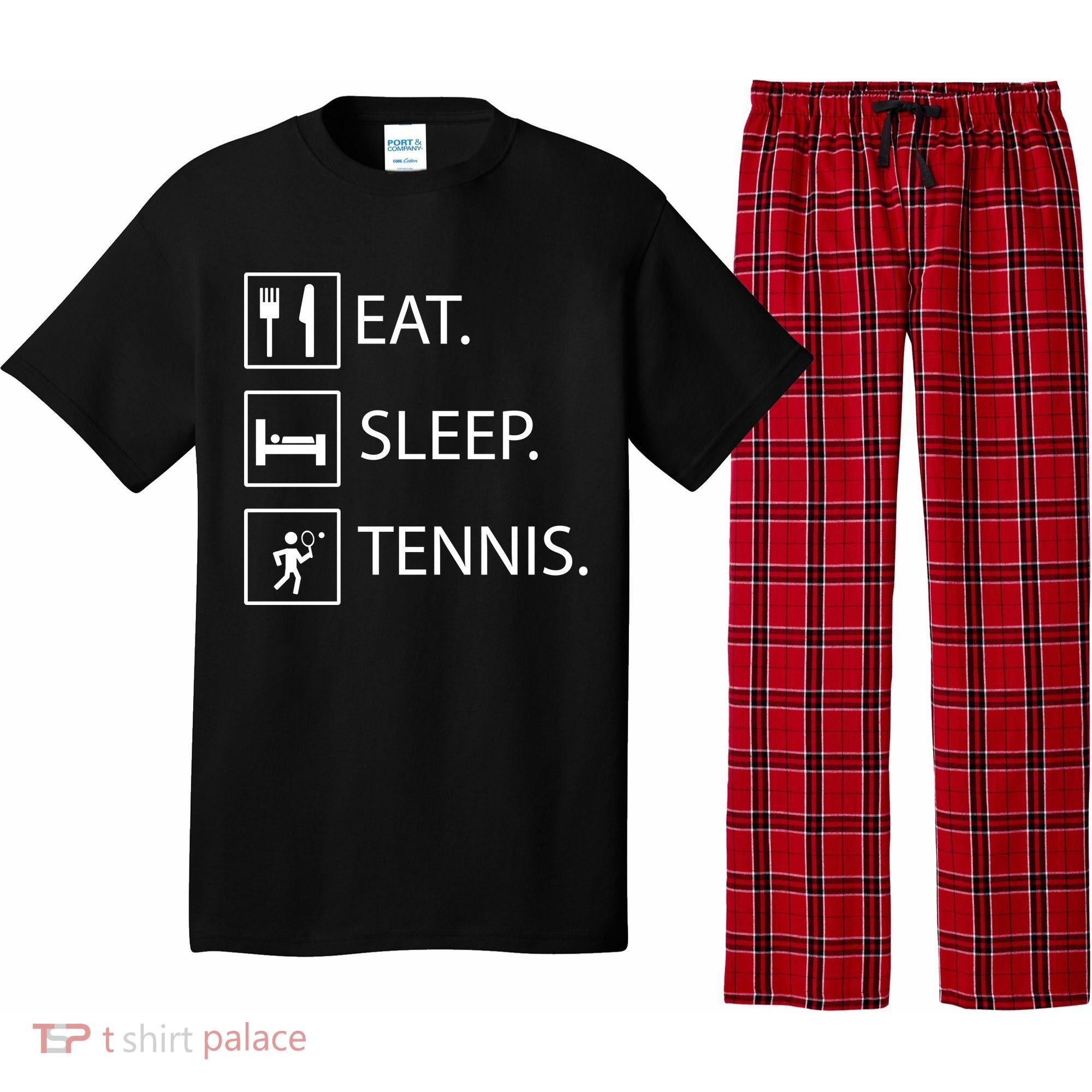 Eat Sleep Tennis Pajama Set