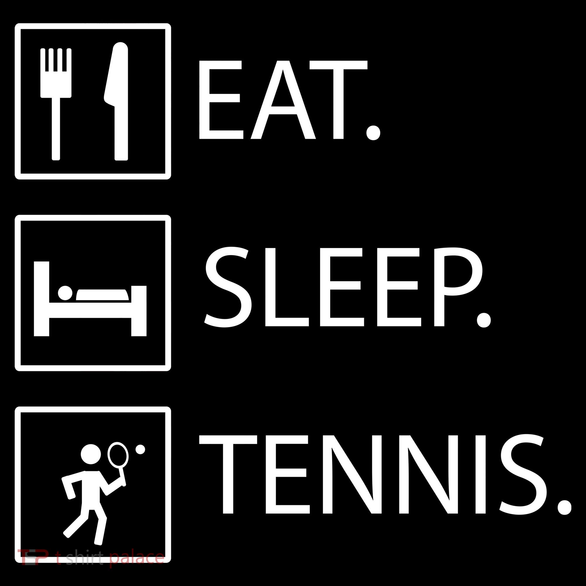 Eat Sleep Tennis Polo