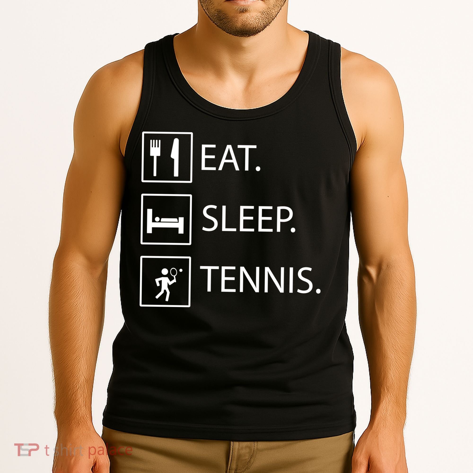 Eat Sleep Tennis Tank Top