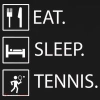Eat Sleep Tennis Kids T-Shirt thumb 4