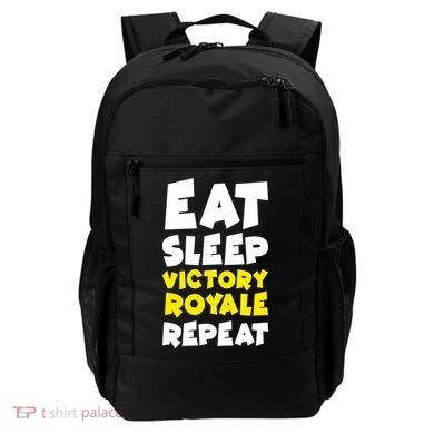 Eat Sleep Victory Royale Repeat Backpack