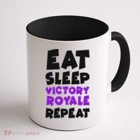 Eat Sleep Victory Royale Repeat Coffee Mug thumb 1