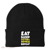 Eat Sleep Victory Royale Repeat Beanie thumb 0