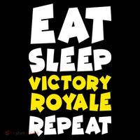 Eat Sleep Victory Royale Repeat Polo thumb 3