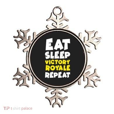 Eat Sleep Victory Royale Repeat Ornament
