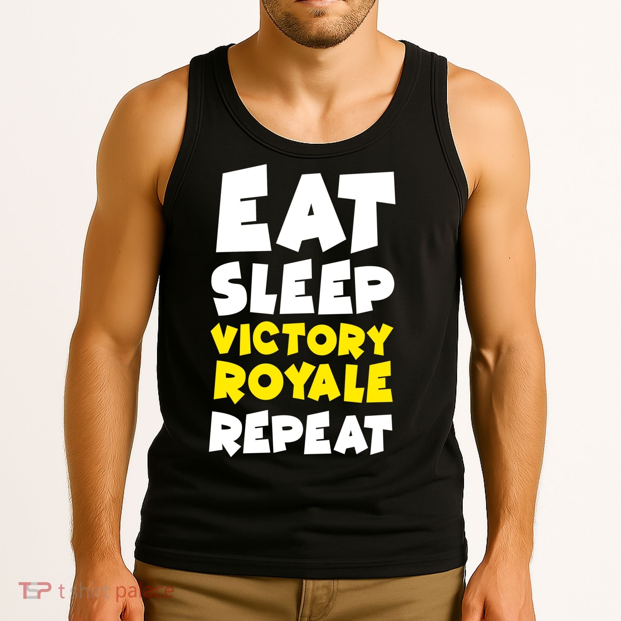 Eat Sleep Victory Royale Repeat Tank Top
