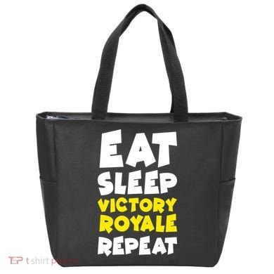 Eat Sleep Victory Royale Repeat Tote Bag