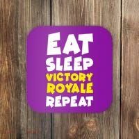 Eat Sleep Victory Royale Repeat Coaster thumb 0