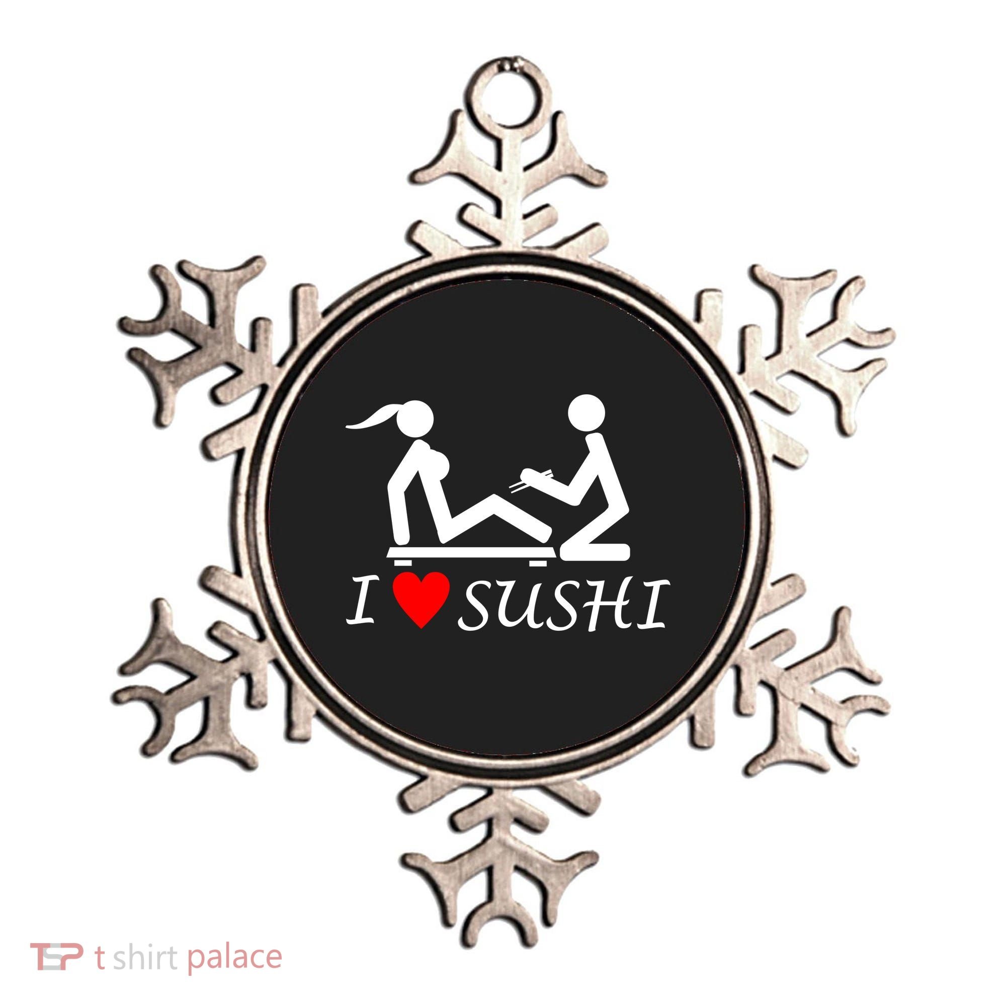 Eat Sushi Ornament