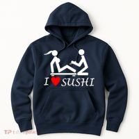 Eat Sushi Hoodie thumb 0