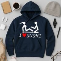 Eat Sushi Hoodie thumb 3