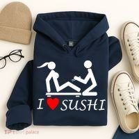 Eat Sushi Hoodie thumb 4