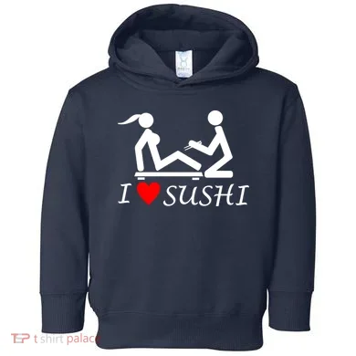 Eat Sushi Toddler Hoodie