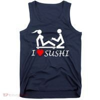 Eat Sushi Tank Top thumb 0