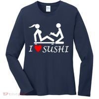 Eat Sushi Women's Long Sleeve Shirt thumb 0