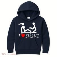 Eat Sushi Kids Hoodie thumb 0