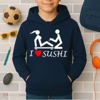 Eat Sushi Kids Hoodie thumb 2