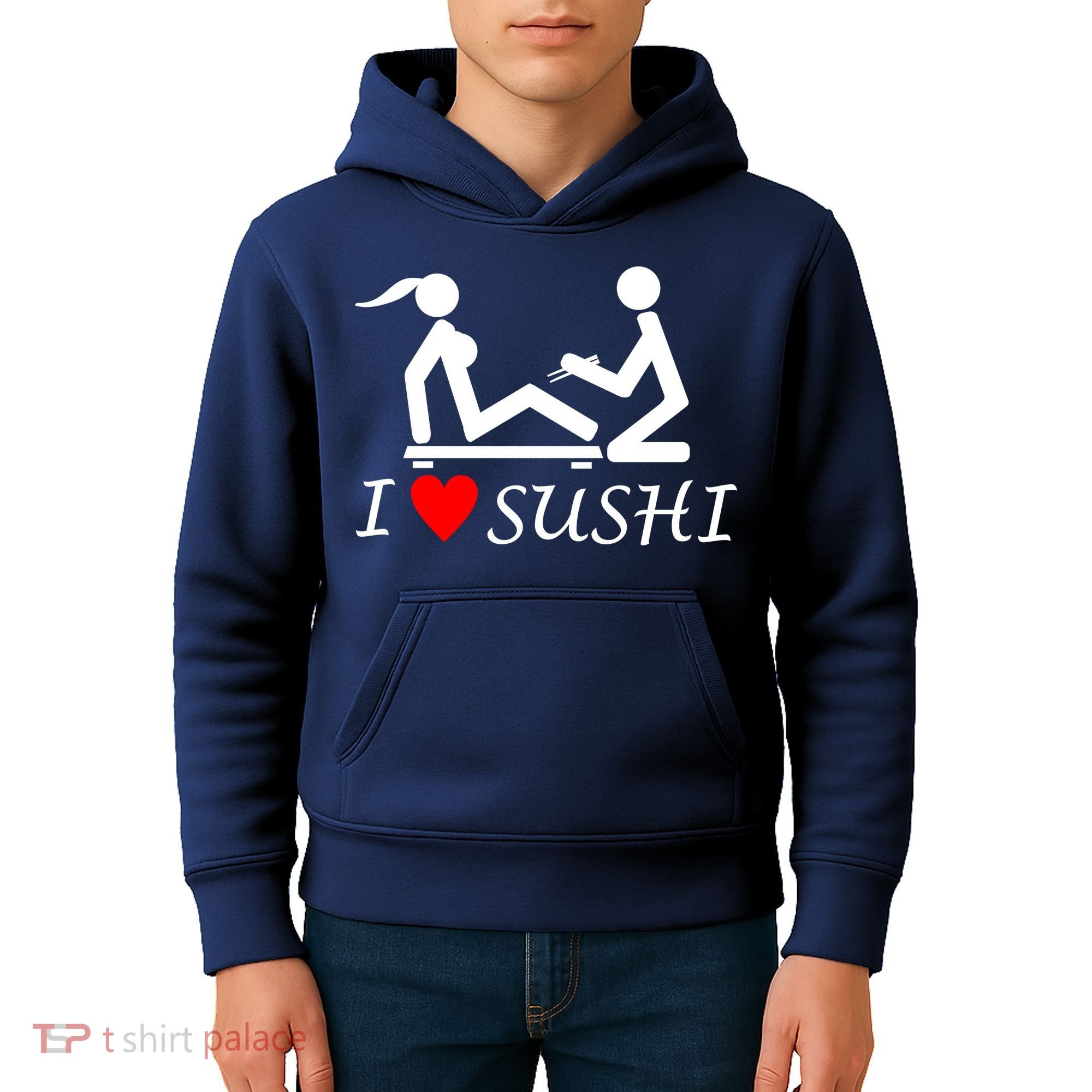 Eat Sushi Kids Hoodie
