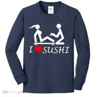 Eat Sushi Kids Long Sleeve Shirt thumb 0
