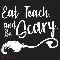 Eat Teach And Be Scary Women's Sweatshirt thumb 2