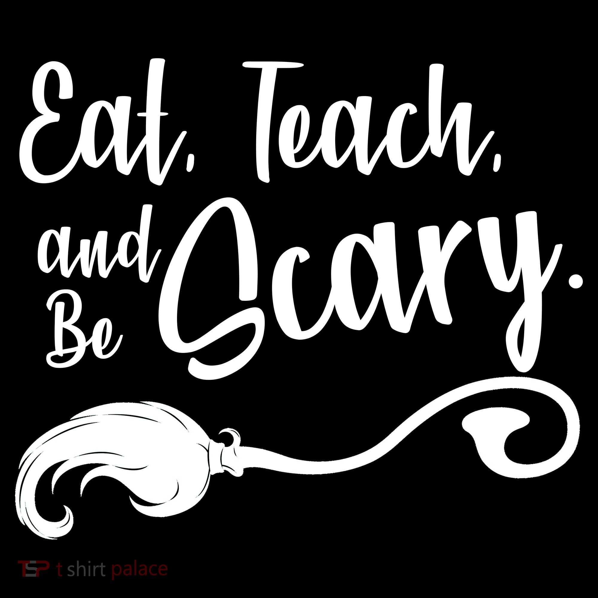 Eat Teach And Be Scary Women's Tank Top