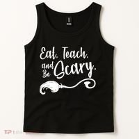 Eat Teach And Be Scary Tank Top thumb 2