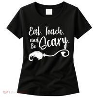 Eat Teach And Be Scary Women's T-Shirt thumb 0
