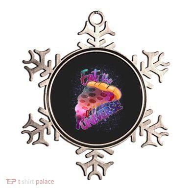 Eat the Universe Galaxy Pizza Ornament