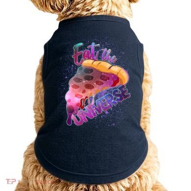Eat the Universe Galaxy Pizza Doggie Tank