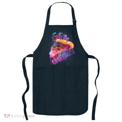 Eat the Universe Galaxy Pizza Apron