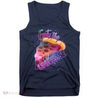 Eat the Universe Galaxy Pizza Tank Top thumb 0